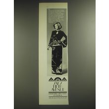 1974 Saks Fifth Avenue Pyjamas Ad - The vamp slinks about
