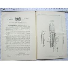 1903 Patent No. 26,793 extinguishing vapor lamps, actien-gesellschaft, Berlin