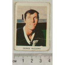 A&BC Footballer Gum card No. 29 Geroge McClean, Dundee