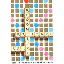 Scrabble Toy Board Game Collectors Fair Advertising Postcard