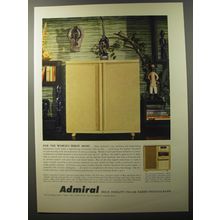 1953 Admiral High Fidelity FM-AM Radio-Phonograph Ad - For the world's finest