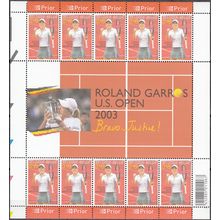 Belgique 2003 Michel Feuille Complet 3274 - 3275 Neuf ** Cote (2008) 20.00 Euro