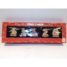 Mickey Mouse Club Days of the Week Cloisonne Pin Set Limited Edition of 2500