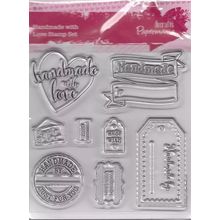 Papermania. Handmade Stamp Set. Stamping Cardmaking Scrapbooking Crafts