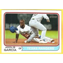 Adolis Garcia #50 2023 Topps Heritage