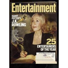J.K. ROWLING HARRY POTTER Entertainment Weekly 2007 ENTERTAINERS OF THE YEAR