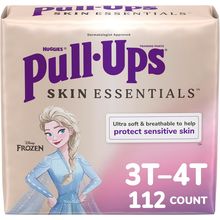Pull-Ups Girls' Skin Essentials Potty Training Pants, Training Underwear, 3T-4T