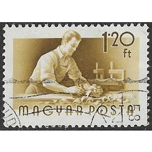 HUNGARY 1955 WORKERS I.20ft VALUE USED SG1425