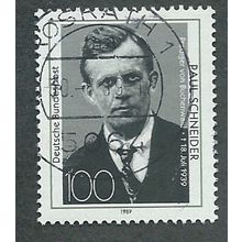 GER 1989 100pf 'REV. PAUL SCHNEIDER' FINE USED (EBID43-209)