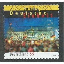 GER 2010 €0.55 (S/A) '20TH ANN REUNIFICATION OF GERMANY' FINE USED (EBID47-703)