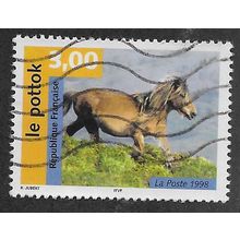 FRA 1998 3F 'HORSES - POTTOK' FINE USED (EBID55-732)
