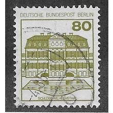BERLIN - 1976 80pf 'GERMAN CASTLES 'FINE USED (EBID61-689)