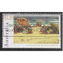 AUS 1996 $1.20 'AUSTRALIA DAY- BEACH UMBRELLAS' FINE USED (EBID66-615)
