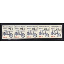 2266 24.1c Tandem Bicycle Very Fine MNH Dry Gum PNC 1/5 X1328