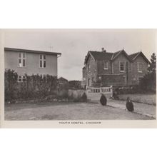 Youth Hostel Cheddar Somerset Rare Real Photo Postcard