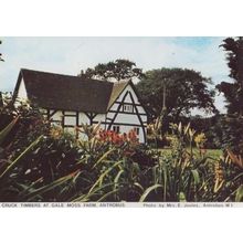 Antrobus Cheshire Village Cruck Timbers Moss Farm Postcard