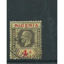 nigeria stamp george v sg24 sg 24 fu vfu used
