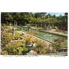 COMPTON ACRES Poole. used postcard postmark 1971 John hinde 3BM106 =