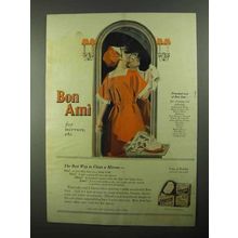 1922 Bon Ami Cleanser Ad - For Mirrors Etc