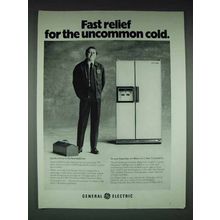 1974 GE Custom Dispenser Refrigerator Ad - Fast Relief