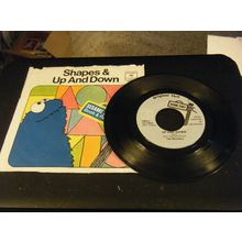 Sesame Street Shapes & Up and Down (One of These Things/Up and Down) Record