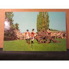 CANNON, OLD FORT NIAGARA, YOUNGSTOWN, NEW YORK STATE USA used postcard =