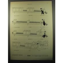 1950 Holiday Magazine Advertisement - Some companies had always assumed