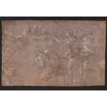 Raphael Sacrifice At Lystra Painting V&A Museum Postcard