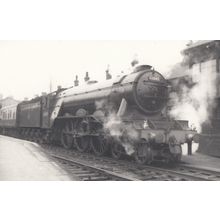 GNR A3 Pacific Class 4-6-2 60049 At Grantham Railway Station Train Real Photo