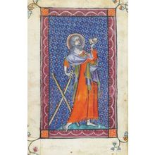 St Saint Andrew The Macclesfield Psalter East Anglia Postcard