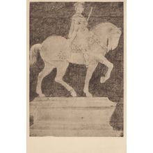 Sir John Hawkswood Study for Fresco Florence Italian Horse Postcard