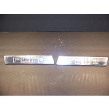 1948 49 50 51 FORD TRUCK HOOD EMBLEMS OEM PAIR