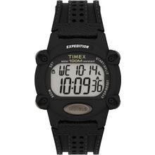Timex TW4B20400 Expedition Chrono-Alarm-Timer 39mm Leather Strap Watch