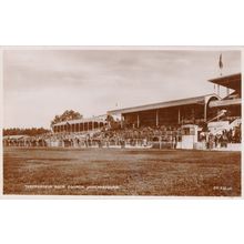 Johannesburg Horse Race Course South Africa Old RPC Postcard