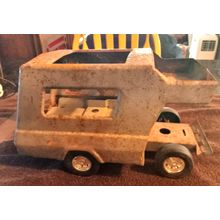 Old Vintage 1970's Tonka Pressed Steel Truck RV Camper Perfect For Restoration
