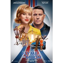 Fly Me to the Moon (2024)_7 Movie Film Poster Canvas iconic design