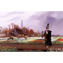 The_Tulip_Folly Poster Canvas Movie Film Print A0 A1 A2 A3 A4 A5 A6 Art Wall Dec
