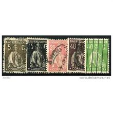 1920/1926 5 different values - #134 fine used (o)