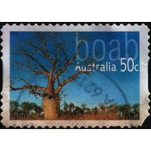AUSTRALIA, PLANTS, Boab, blue 2005, 50c