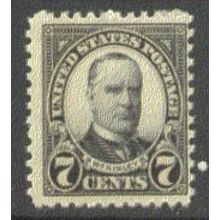 639 7c William McKinley Barely Clears MNH Q1732