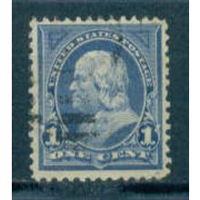Used 264 1c Benjamin Franklin Fine M03000