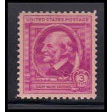 861 3c Ralph Emerson Fine MNH KA2315