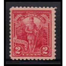 643 2c Vermont Just Clears MNH O0939