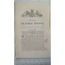 1841 Act of Parliament: Release effectual Conveyance of Freehold Estates