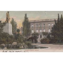 Franklin Square Hobart Old Postcard