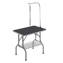 Pet Grooming Table Arm with Clamp, 36''x24'' Dog Grooming Station, Foldable ...