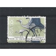 SouthAfrica.SG362 50c Stanley Cranes.Fine Used.Sep25j