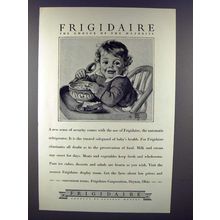1928 Frigidaire Refrigerator Ad - The Choice of the Majority