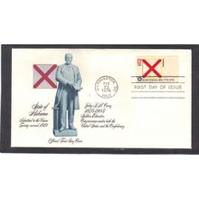 FDC Fleetwood 1654 13c Alabama (Cachet-U/A) CV01136