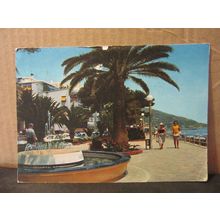 ALASSIO, RIVIERA DEI FIORI, ITALY .used vintage postcard 1963 pm =